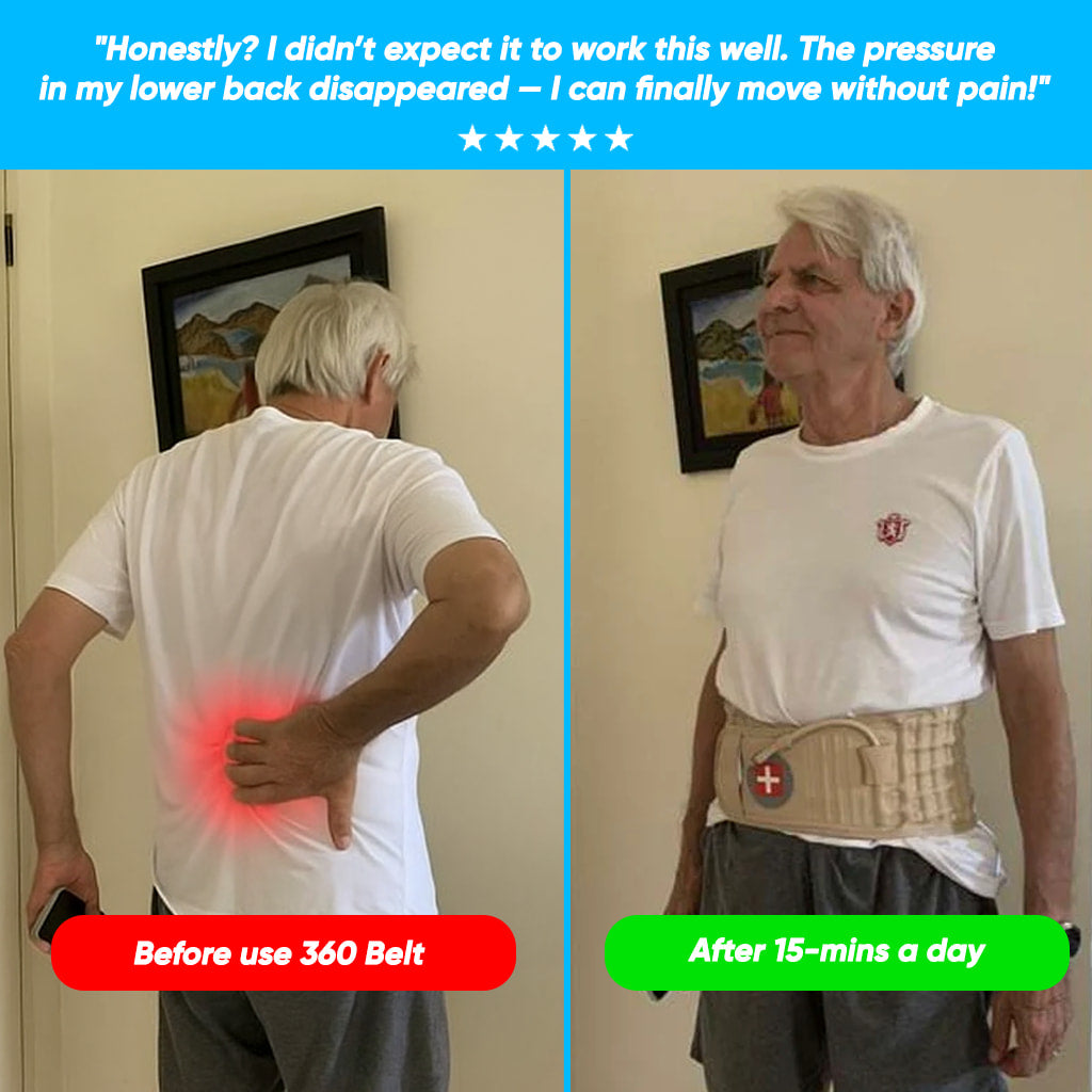 Portable Back Decompression Waist Belt Back Massager Pain Relief Spinal Lumbar Inflatable Traction Belt Air Waist Supports Belts