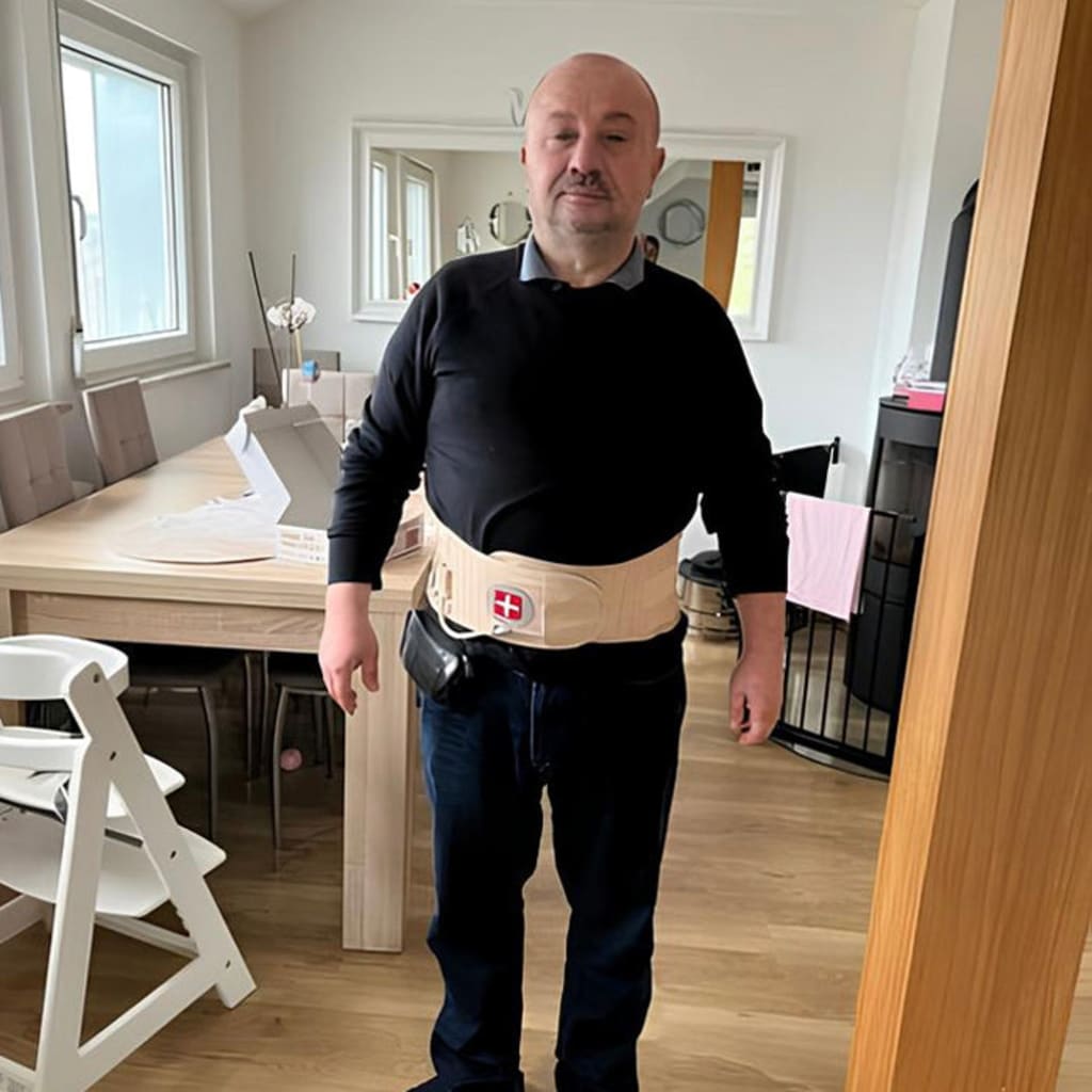 Portable Back Decompression Waist Belt Back Massager Pain Relief Spinal Lumbar Inflatable Traction Belt Air Waist Supports Belts